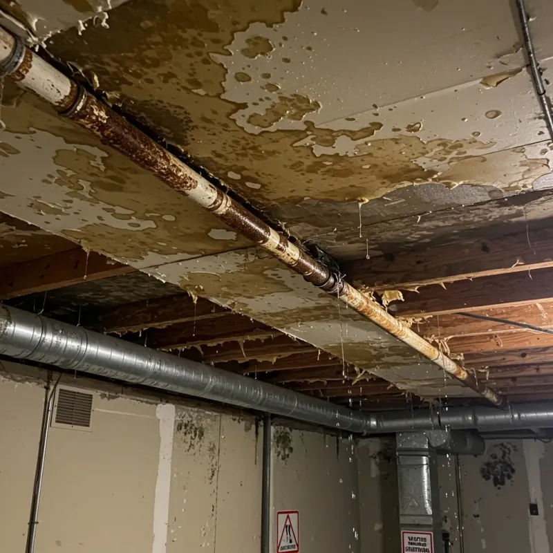 Ceiling Water Damage Repair in McConnell AFB, KS